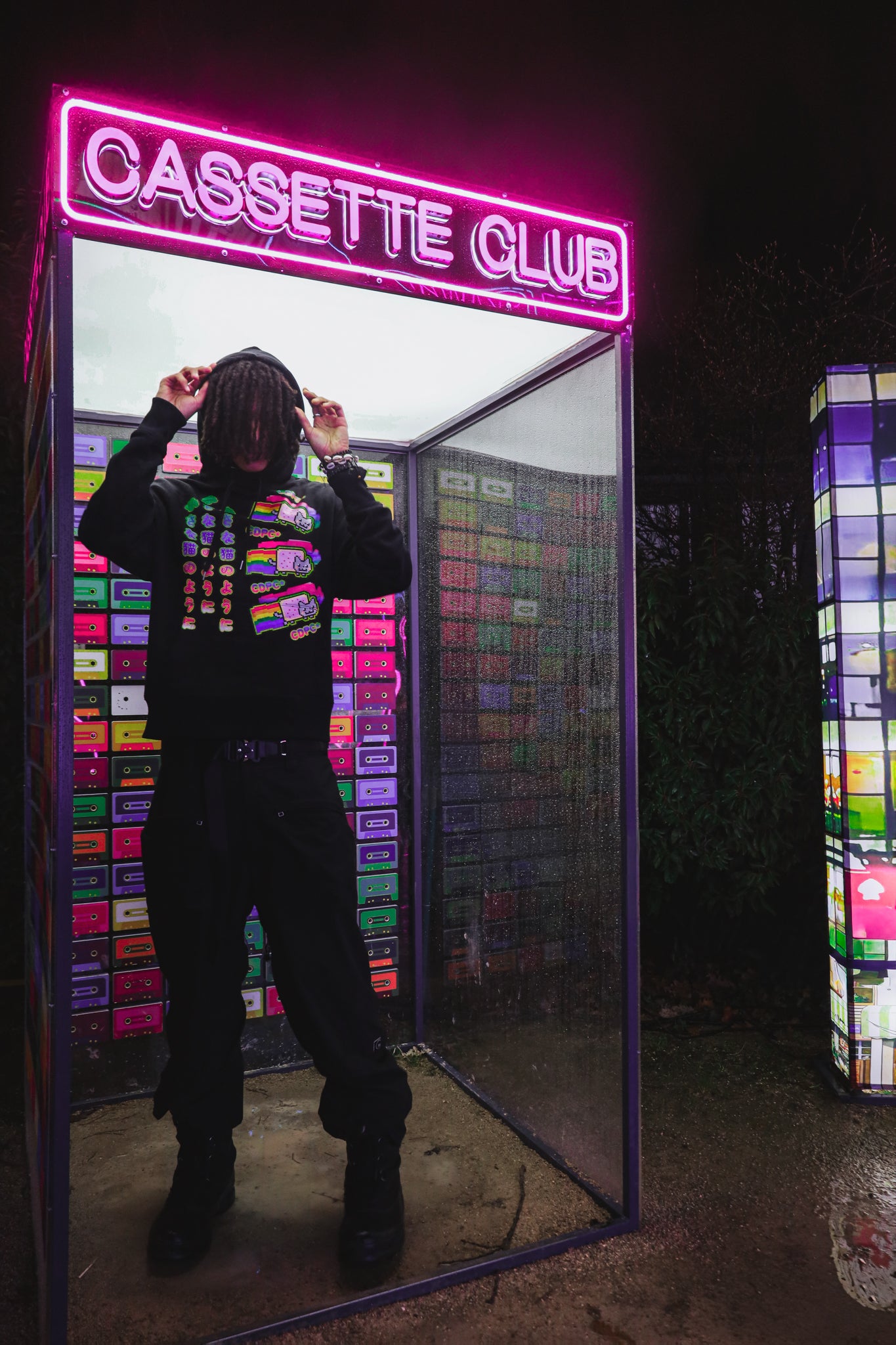 HOODIE NYAN CAT RAINBOW