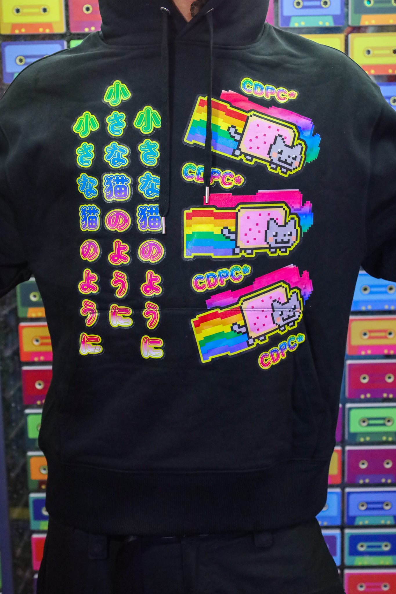HOODIE NYAN CAT RAINBOW