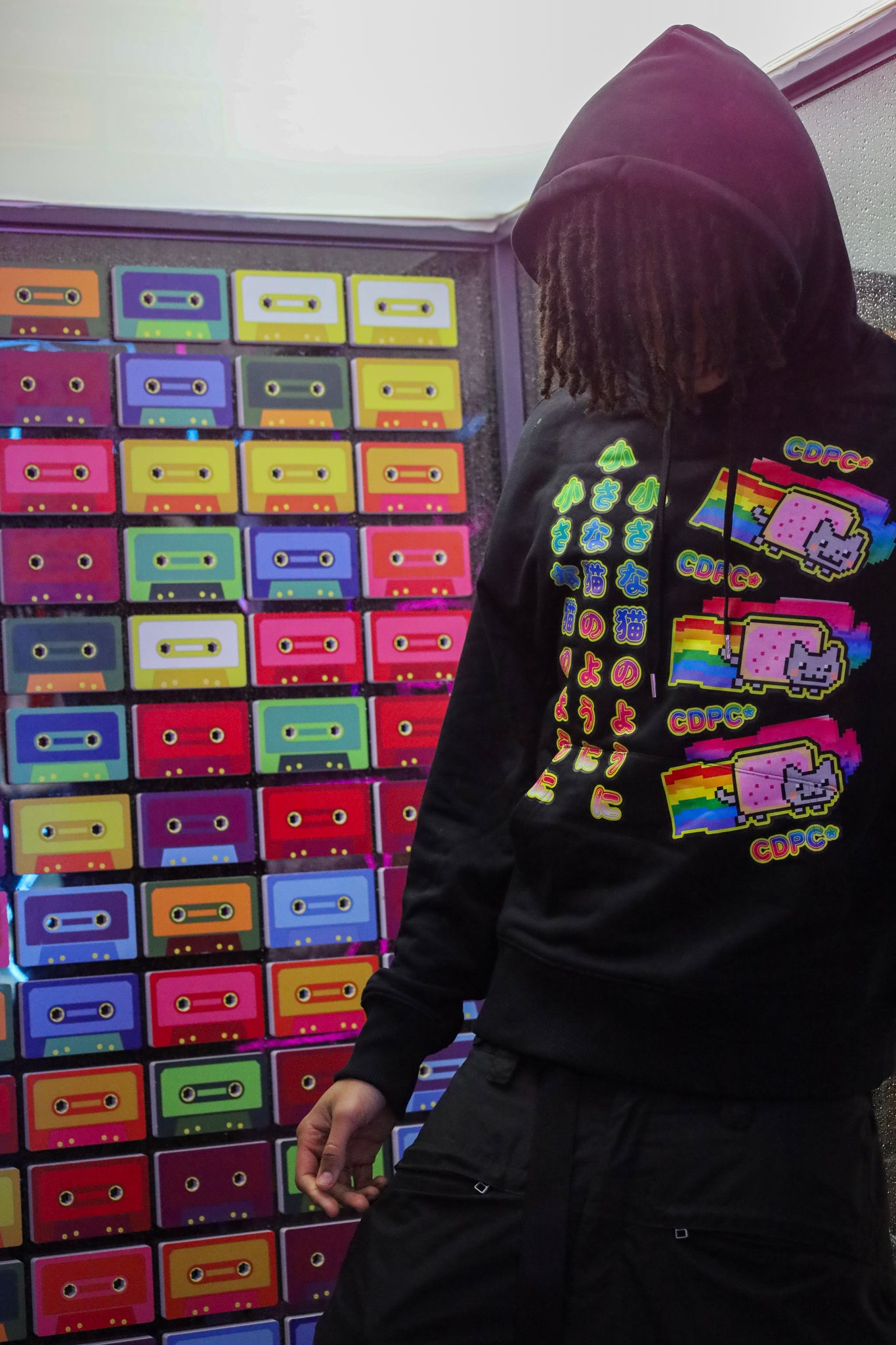 HOODIE NYAN CAT RAINBOW