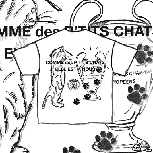 PSG CDPC WHITE TEE