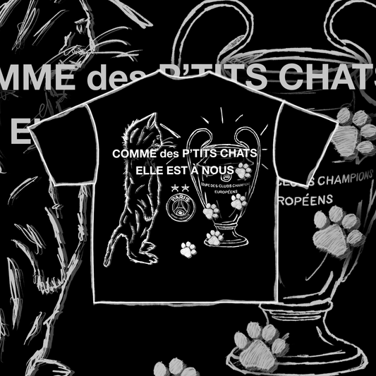 TEE CDPC PSG BLACK